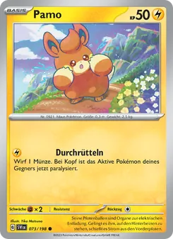 Karte Pamo aus Karmesin & Purpur, Nummer 073/198