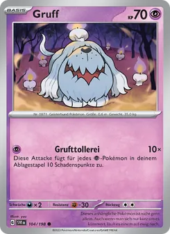 Karte Gruff aus Karmesin & Purpur, Nummer 104/198