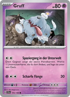 Karte Gruff aus Karmesin & Purpur, Nummer 105/198