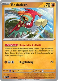Karte Resladero aus Karmesin & Purpur, Nummer 118/198