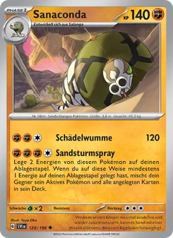 Karte Sanaconda aus Karmesin & Purpur, Nummer 120/198