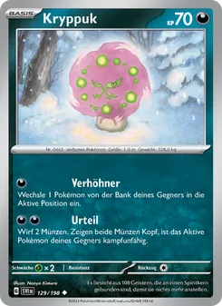 Karte Kryppuk aus Karmesin & Purpur, Nummer 129/198