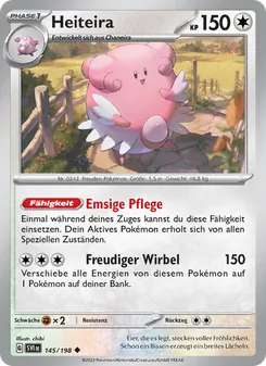 Karte Heiteira aus Karmesin & Purpur, Nummer 145/198