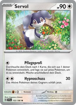 Karte Servol aus Karmesin & Purpur, Nummer 153/198