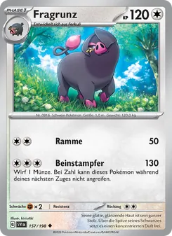 Karte Fragrunz aus Karmesin & Purpur, Nummer 157/198