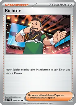 Karte Richter aus Karmesin & Purpur, Nummer 176/198