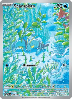 Karte Scampisto aus Karmesin & Purpur, Nummer 205/198