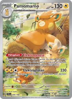 Karte Pamomamo aus Karmesin & Purpur, Nummer 209/198