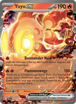 Karte Yuyu-ex aus Entwicklungen in Paldea, Nummer 040/193
