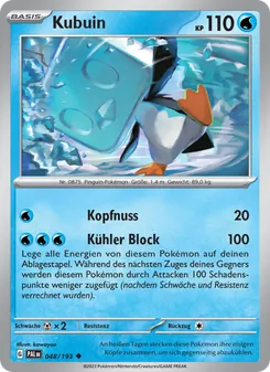 Karte Kubuin aus Entwicklungen in Paldea, Nummer 048/193