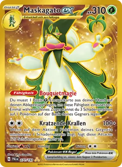 Karte Maskagato-ex aus Entwicklungen in Paldea, Nummer 271/193