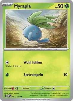 Karte Myrapla aus Obsidian Flammen, Nummer 001/197