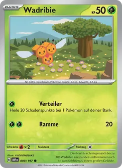 Karte Wadribie aus Obsidian Flammen, Nummer 008/197