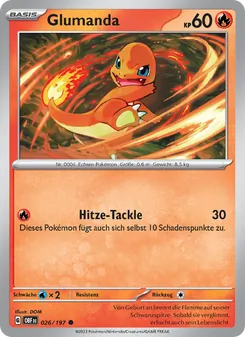 Karte Glumanda aus Obsidian Flammen, Nummer 026/197