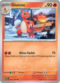 Karte Glutexo aus Obsidian Flammen, Nummer 027/197