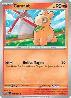 Karte Camaub aus Obsidian Flammen, Nummer 031/197