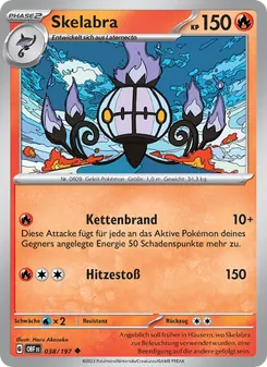 Karte Skelabra aus Obsidian Flammen, Nummer 038/197
