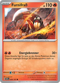 Karte Furnifraß aus Obsidian Flammen, Nummer 039/197