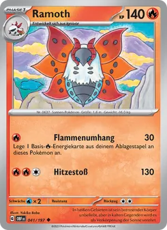 Karte Ramoth aus Obsidian Flammen, Nummer 041/197