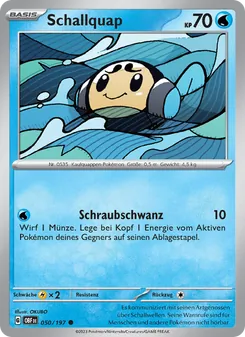 Karte Schallquap aus Obsidian Flammen, Nummer 050/197