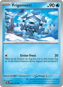 Karte Frigometri aus Obsidian Flammen, Nummer 055/197