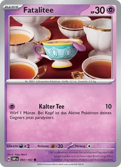 Karte Fatalitee aus Obsidian Flammen, Nummer 097/197