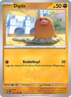 Karte Digda aus Obsidian Flammen, Nummer 103/197