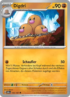 Karte Digdri aus Obsidian Flammen, Nummer 104/197
