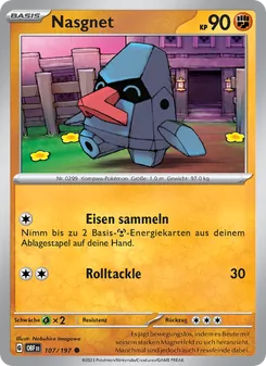 Karte Nasgnet aus Obsidian Flammen, Nummer 107/197