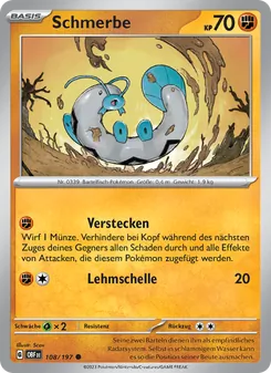 Karte Schmerbe aus Obsidian Flammen, Nummer 108/197