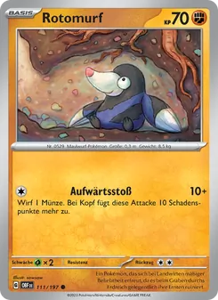 Karte Rotomurf aus Obsidian Flammen, Nummer 111/197