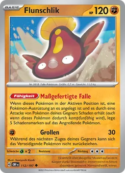 Karte Flunschlik aus Obsidian Flammen, Nummer 112/197