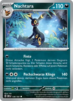 Karte Nachtara aus Obsidian Flammen, Nummer 130/197