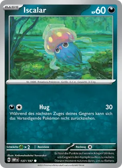Karte Iscalar aus Obsidian Flammen, Nummer 137/197