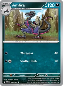 Karte Amfira aus Obsidian Flammen, Nummer 140/197