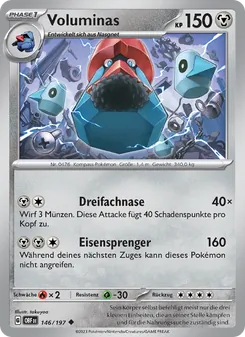Karte Voluminas aus Obsidian Flammen, Nummer 146/197