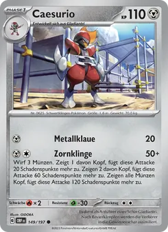 Karte Caesurio aus Obsidian Flammen, Nummer 149/197