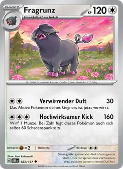 Karte Fragrunz aus Obsidian Flammen, Nummer 183/197