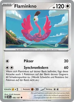 Karte Flaminkno aus Obsidian Flammen, Nummer 185/197