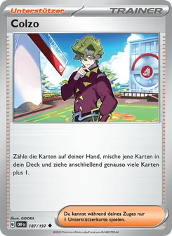 Karte Colzo aus Obsidian Flammen, Nummer 187/197