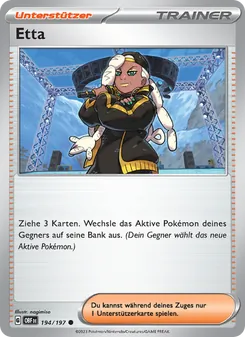Karte Etta aus Obsidian Flammen, Nummer 194/197