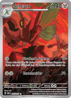 Karte Scherox aus Obsidian Flammen, Nummer 205/197