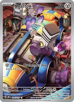 Karte Knattox aus Obsidian Flammen, Nummer 206/197