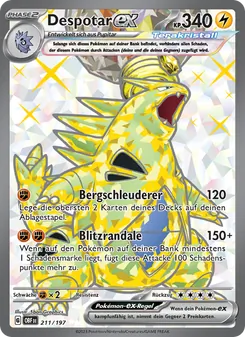 Karte Despotar-ex aus Obsidian Flammen, Nummer 211/197