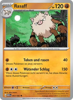 Karte Rasaff aus 151, Nummer 057/165
