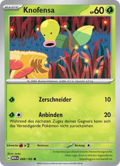 Karte Knofensa aus 151, Nummer 069/165