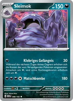 Karte Sleimok aus 151, Nummer 089/165