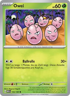Karte Owei aus 151, Nummer 102/165
