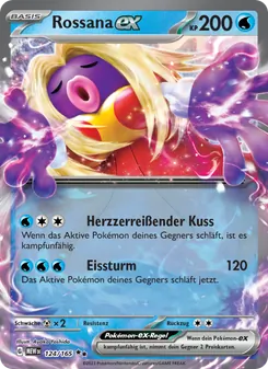Karte Rossana-ex aus 151, Nummer 124/165