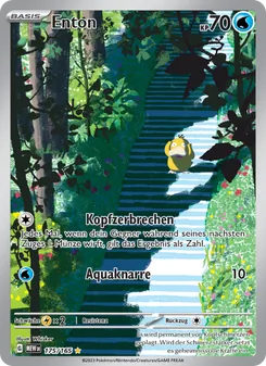Karte Enton aus 151, Nummer 175/165